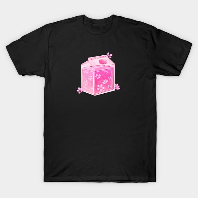 Sakura Milkbox T-Shirt by Sonoyang